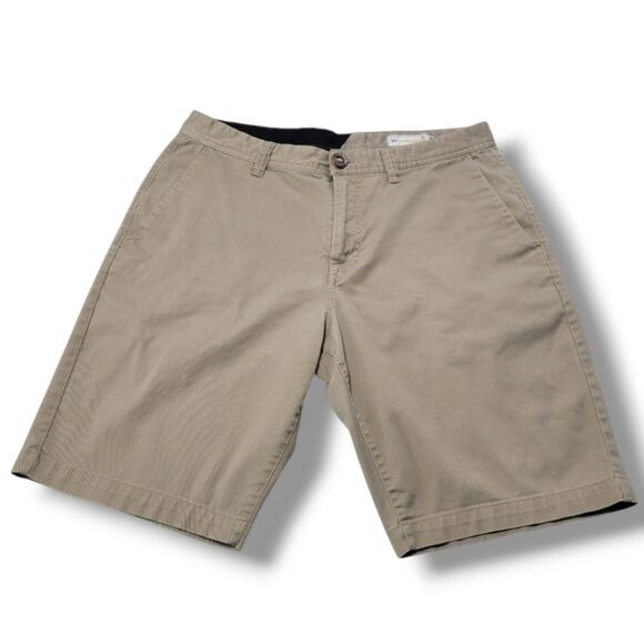 Volcom Shorts Size 34 W34"xL10" Men's Volcom Casual Shorts Chino Shorts Stretch - Picture 1 of 7